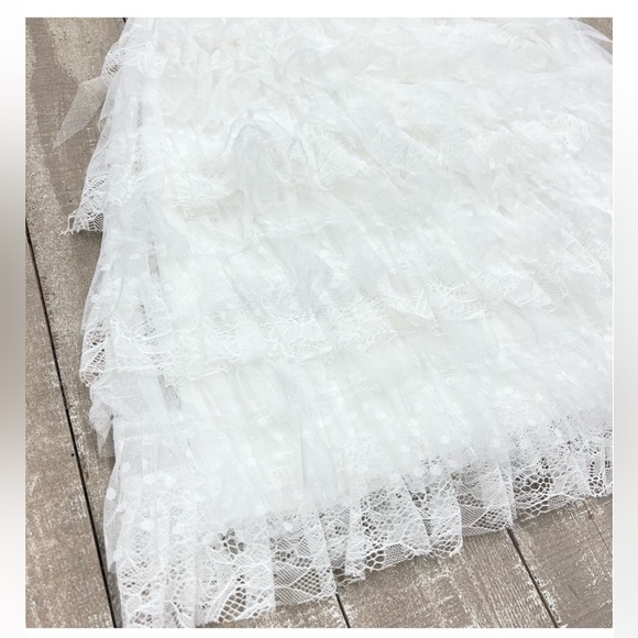 🆕 BCBG MAXAZRIA
Strapless Ruffled Tulle Mini Dress - Picture 7 of 9